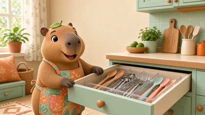 Capi, a capivara de avental