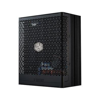 Fonte Cooler Master X Silent Edge Platinum 850, 850W, 80 Plus Platinum, PFC Ativo, Sem Cabo, Preto - MPS-8501-AFAP-BBR