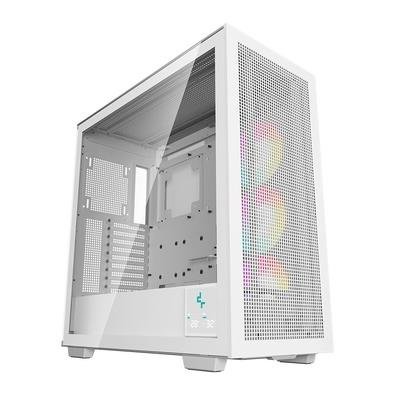 Gabinete Gamer Deepcool Morpheus, Full Tower, E-ATX, Lateral em Vidro Temperado, Kit Cooler Fan ARGB, Branco - R-MORPHEUS-WHAPA1-G-1