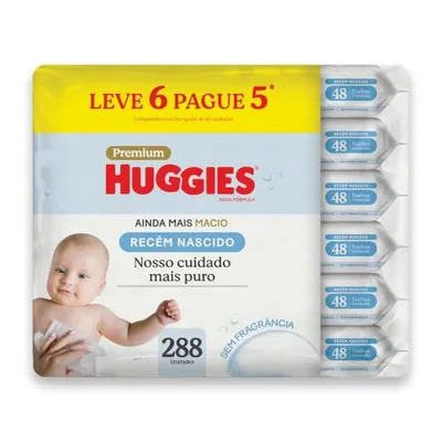 Lenços Umedecidos Huggies Recém-nascido