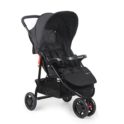 Carrinho de Bebê Toffy 03 Rodas Compacto