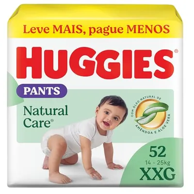 Huggies Fralda Pants Natural Care XXG