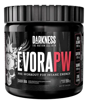 Pré Treino Évora Pw Darkness Uva 300g
