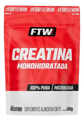 Creatina FTW em Pó Sem Sabor 500g