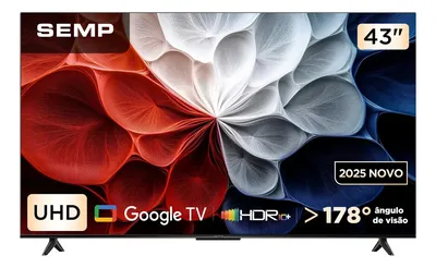 Smart Tv Semp 43 Polegadas Led Hva 4k