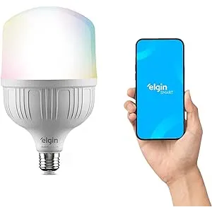 Lâmpada Led Rgb Bulbo 30w Inteligente
