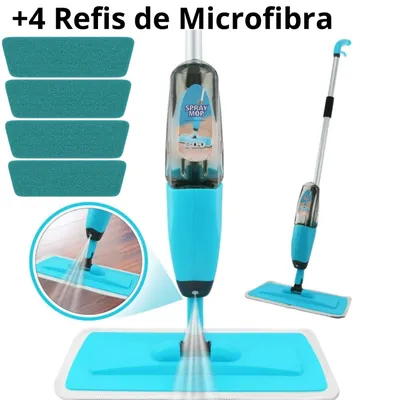 Rodo Spray Magico Esfregão Mop Limpa