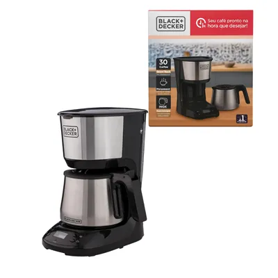 Cafeteira Elétrica Programável Black