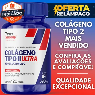 Colageno Tipo 2 40mg Fórmula ULTRA 120