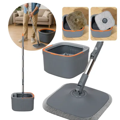 Mop Giratorio Agua Limpa Quadrado