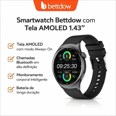 Bettdow Smart Watch Mulheres Homens