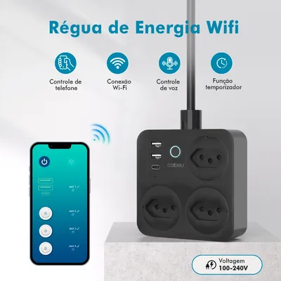 Coibeu Extensão Elétrica Tomada