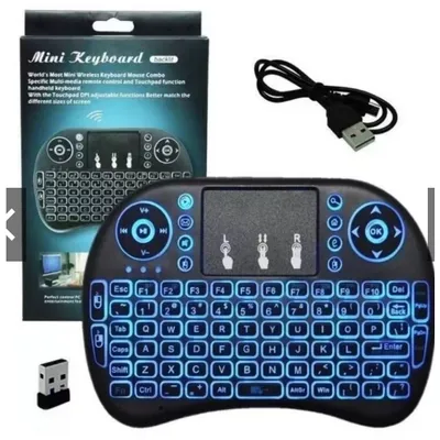 Mini Teclado Controle Sem Fio Wireless