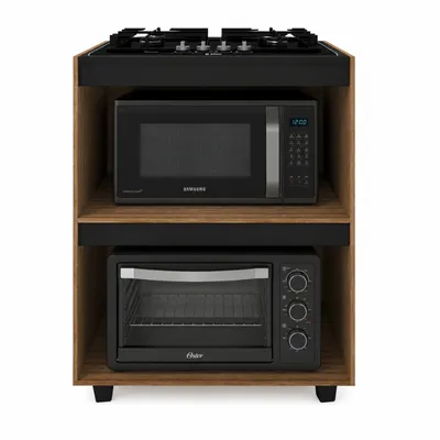 Balcão Multiuso para Cooktop 4 5 Bocas