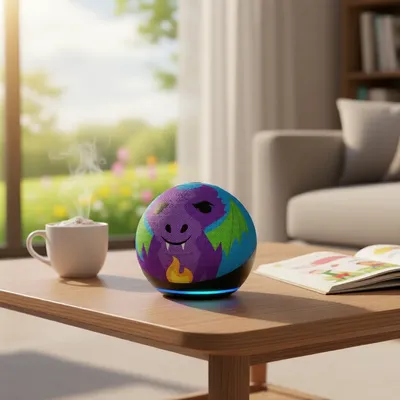Echo Dot (5a Geração) Smart Speaker: