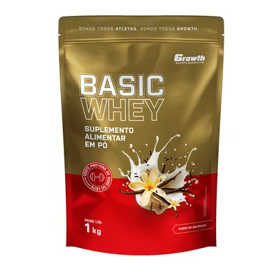 Basic Whey 1kg Growth Supplements