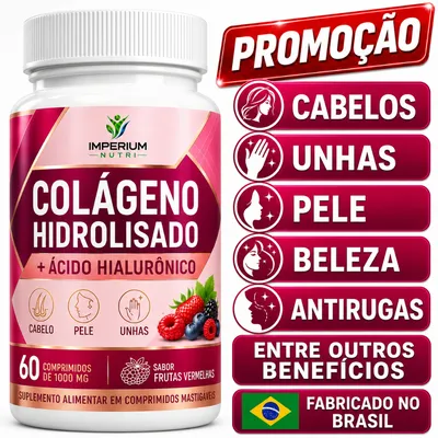 Colágeno Hidrolisado + Ácido Hialurônico