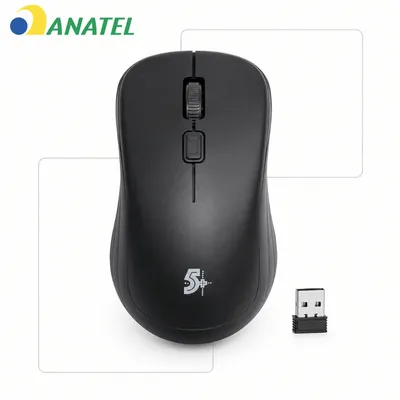 Mouse Sem Fio Wireless 2.4ghz 1000 DPI