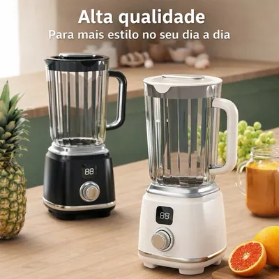 Mini Liquidificador Portátil 600ml USB