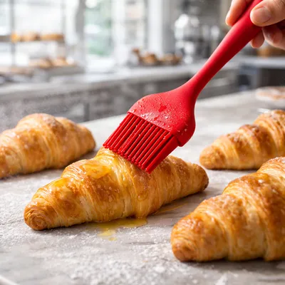 Pincel Culinário de Silicone com Cerdas Flexíveis e Fácil Limpeza ideal para sua casa cozinha
