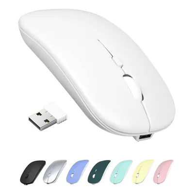 Mouse Bluetooth 2.4G USB Silencioso