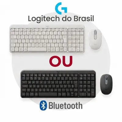 Teclado MOUSE Logitech MK250 SEM FIO