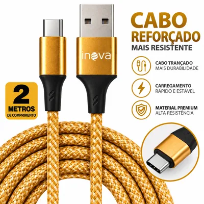 Cabo Carregador Tipo 2 Metros Turbo